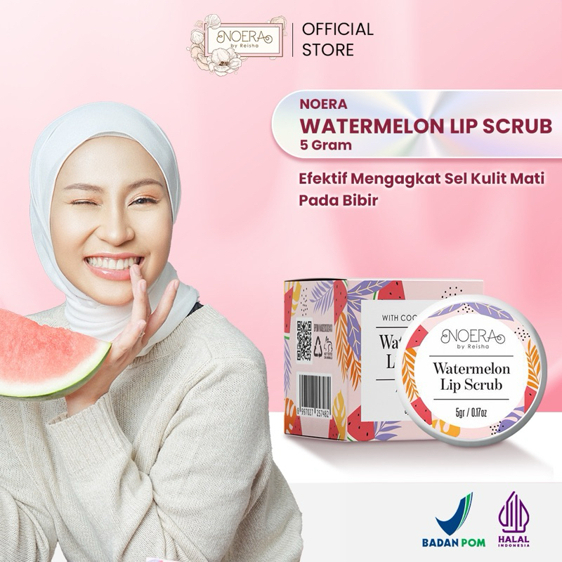 Jual Noera Watermelon Lip Scrub Scrub Bibir Noera Scrub Untuk Bibir