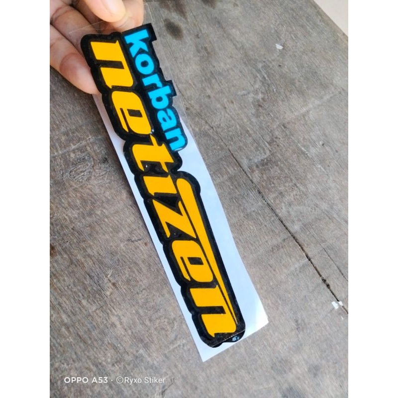 Jual stiker korban netizen/stiker cutting | Shopee Indonesia