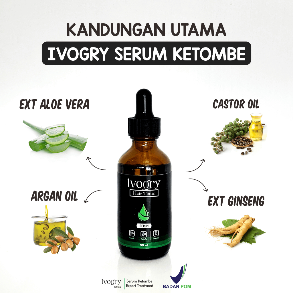 IVOGRY Serum Ketombe Bekerak dan Gatal foto 3