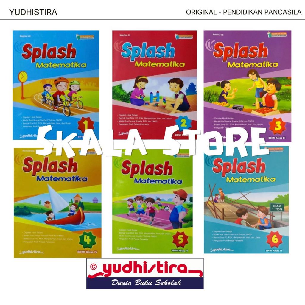 Jual Buku Teks Splash Matematika Sd Mi Kelas Yudhistira