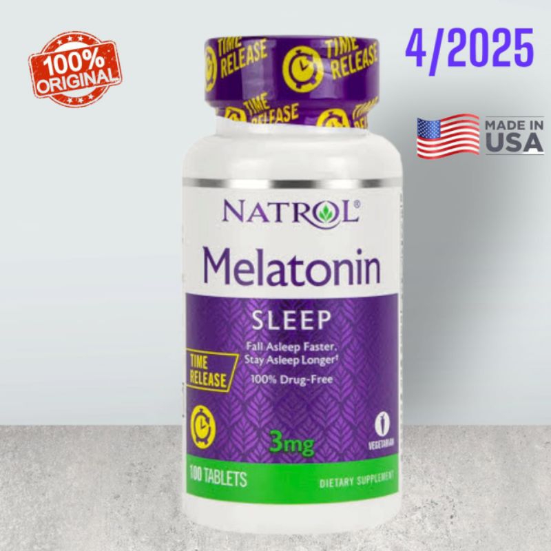 Jual Melatonin Natrol 3 mg 100 tablets | Shopee Indonesia