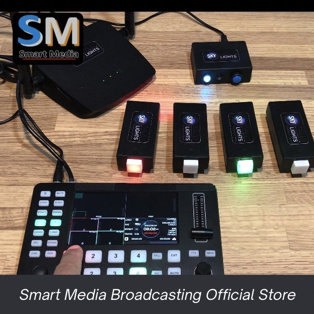 Jual Tally Light System untuk switcher Cinetreak Cinelive Baytto Olive ...