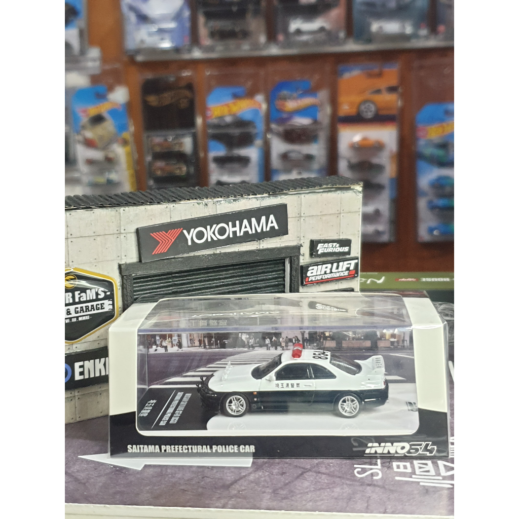 Jual Inno 64 Nissan Skyline GT-R (R33) Saitama Prefectural Police Car ...