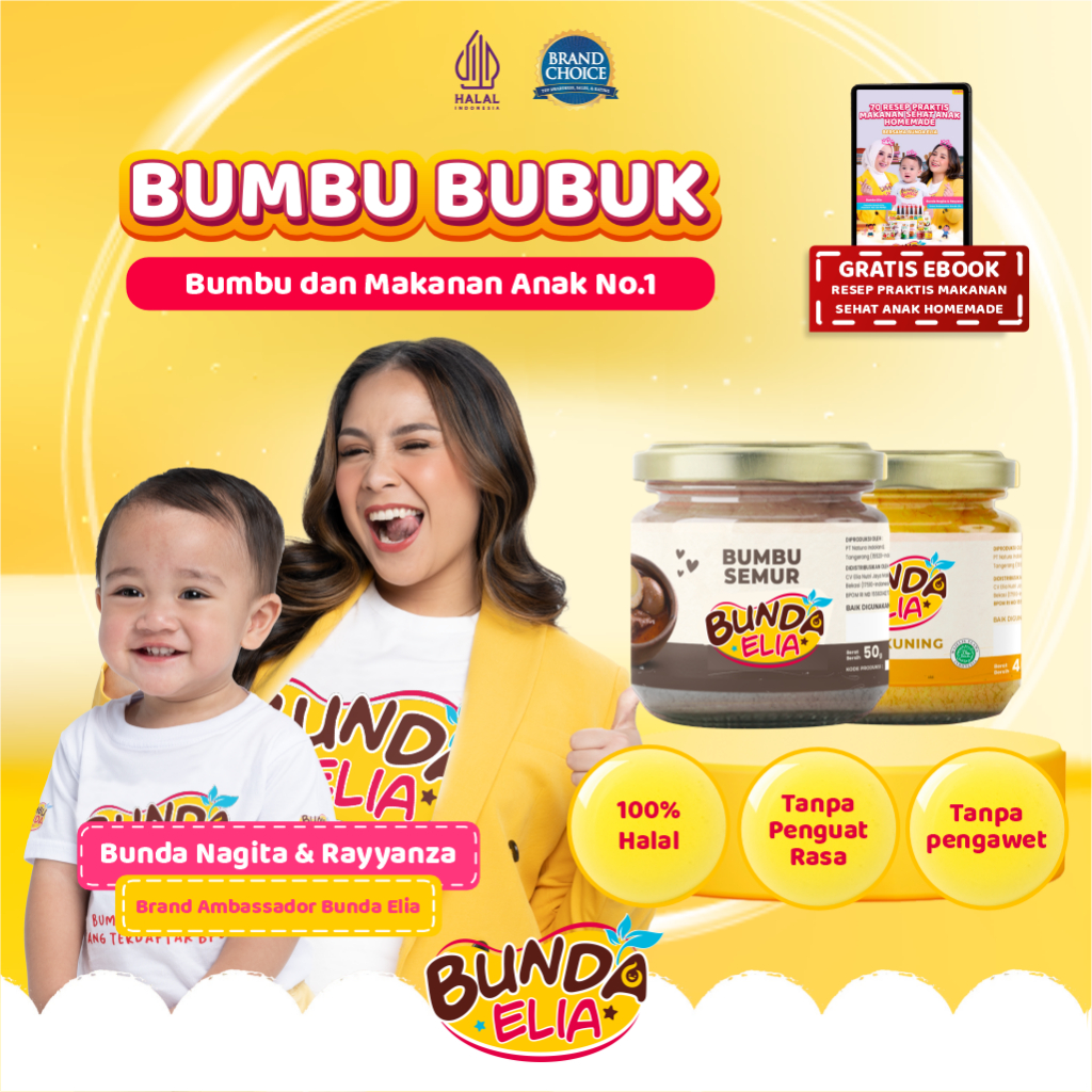 Jual Bumbu Bunda Elia BPOM Bumbu Non MSG / Bumbu MPASI / Kaldu MPASI ...