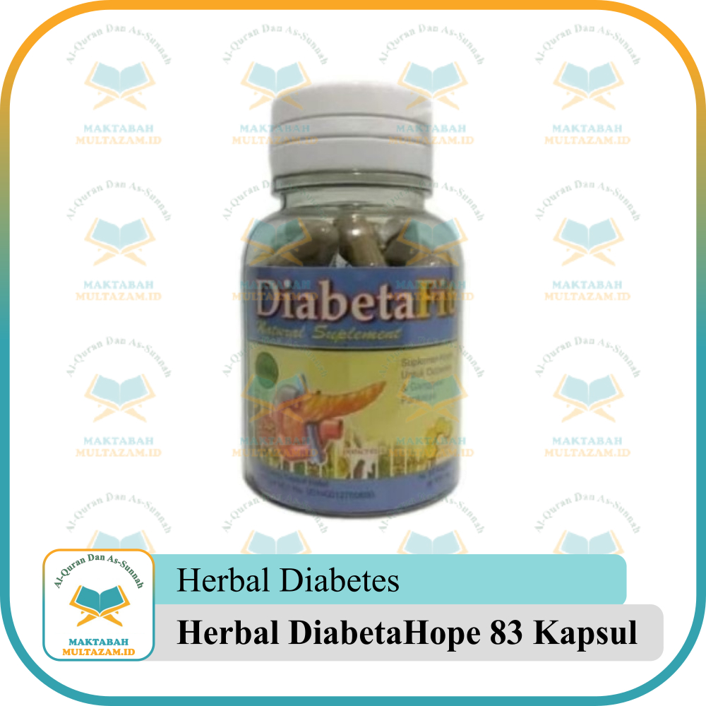 DiabetaFit 83 Kapsul Herbal Untuk Penyakit Diabetes | Diabeta Hope 83 Kapsul Original