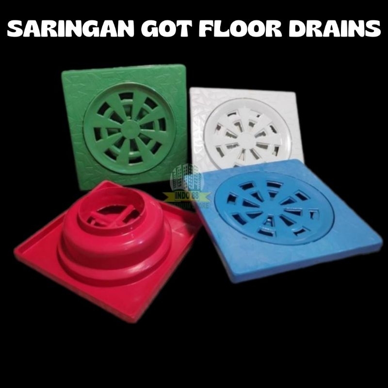 Jual SARGOT MANGKOK PVC KAZU / SARINGAN GOT PVC TEBAL / FLOOR DRANS ...