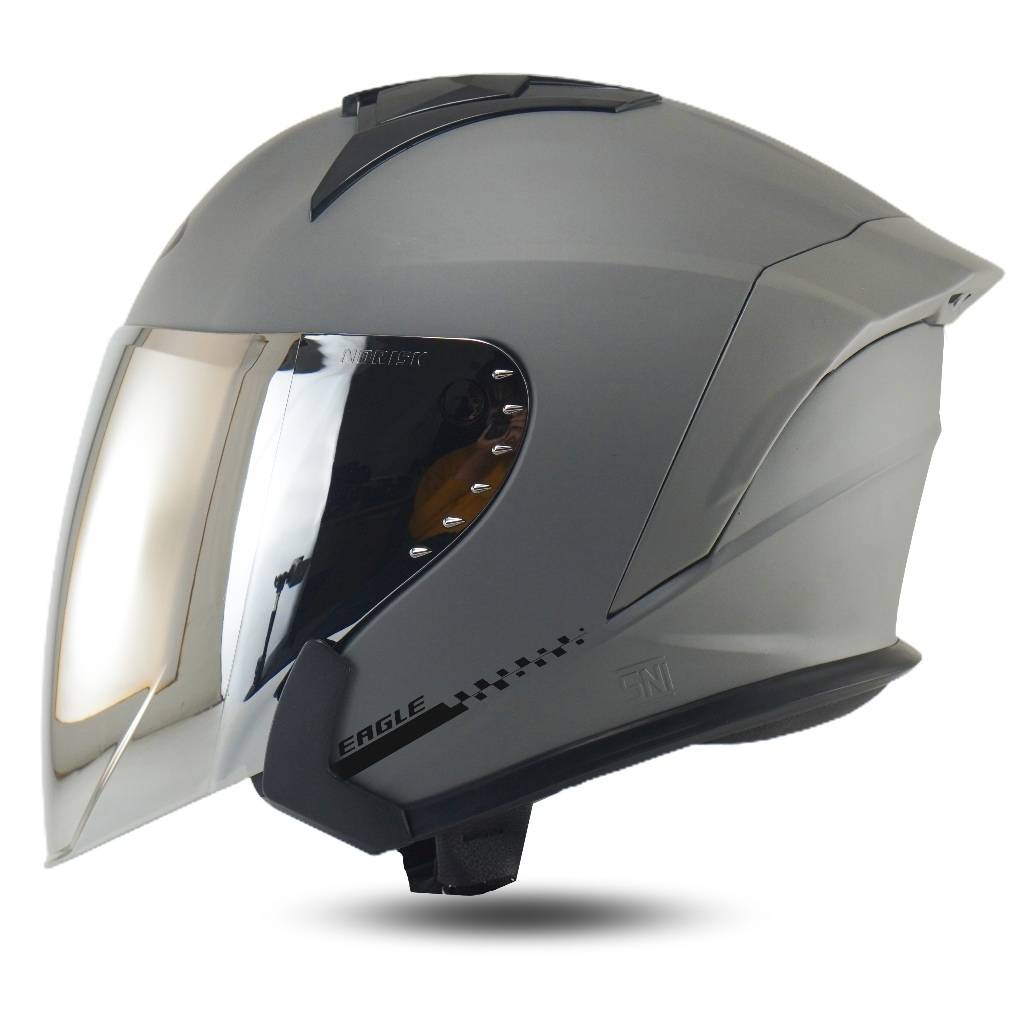 Jual Helm Half Face R-six Eagle Solid Terbaru/Helm Half Face Dewasa ...
