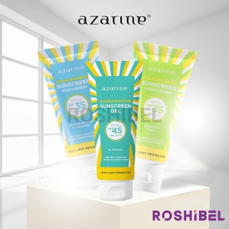 Jual ROSHIBEL - Azarine Cicamide Barrier Sunscreen | Calm My Acne ...