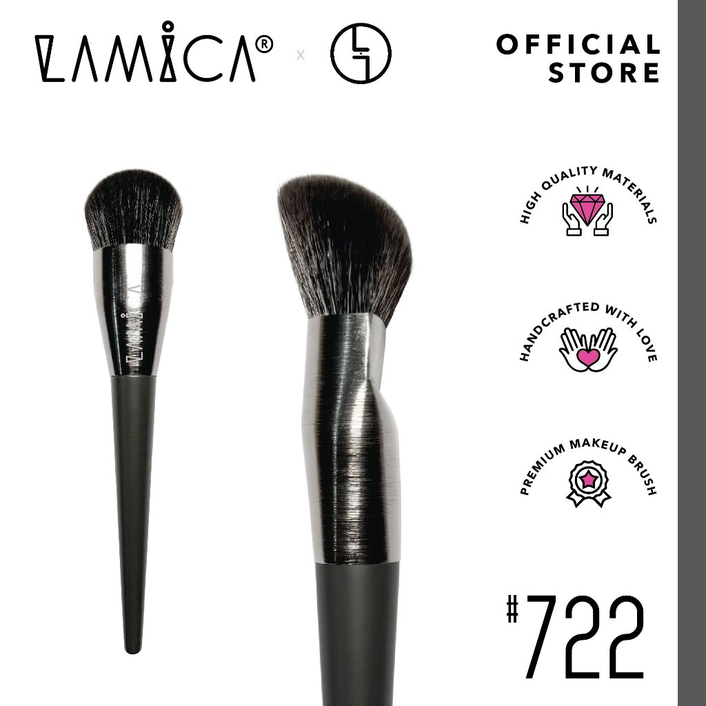 Jual LAMICA PRO Foundation Buffer Brush | Shopee Indonesia