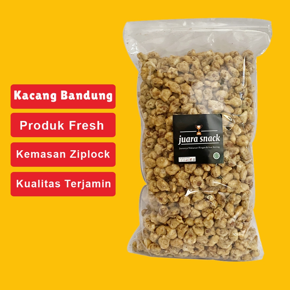 Jual Juara Snack - Kacang Bandung 1kg | Shopee Indonesia