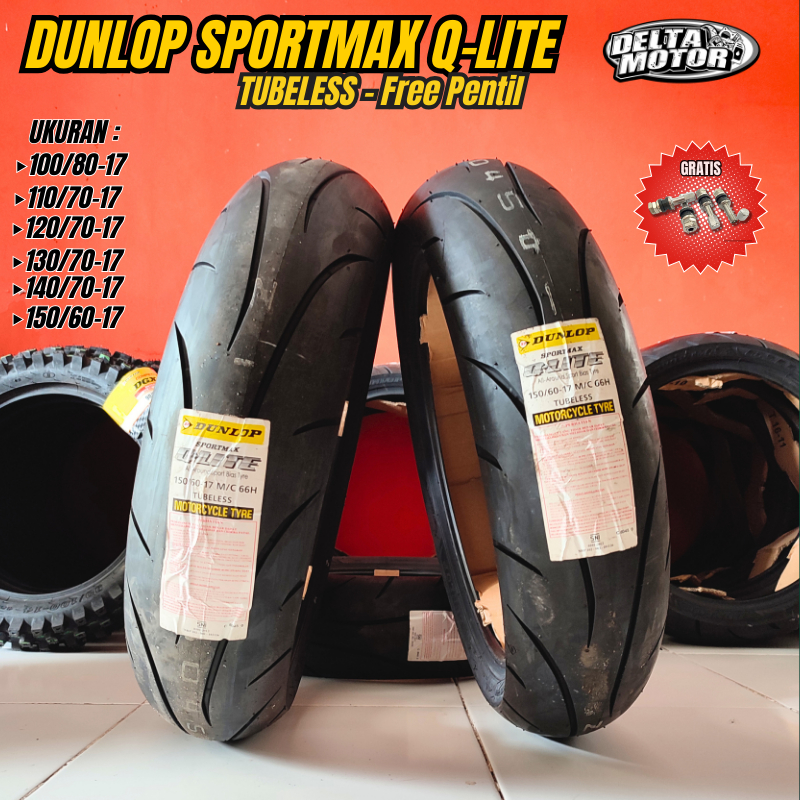 Jual Ban Dunlop SPORTMAX Q-LITE 100/80 110 120 130 140 150