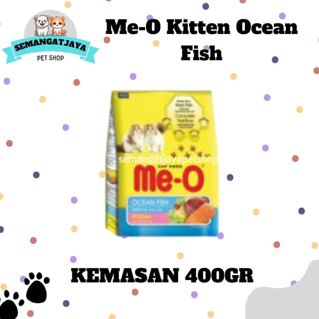 Jual Me-O Kitten Ocean Fish 400Gr Freshpack Promo !!!! | Shopee Indonesia