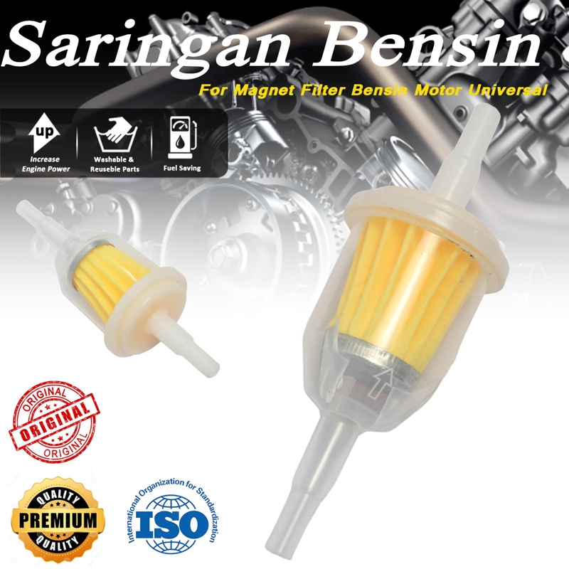 Jual Saringan Bensin Magnet Filter Bensin Motor Universal | Shopee ...