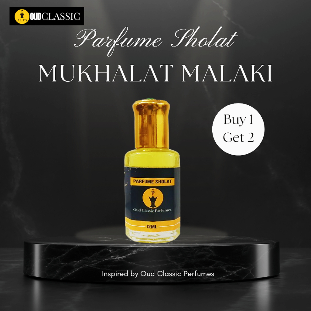 Jual Parfum Sholat MUKHALAT MALAKI Beli Dapat 12ml Premium