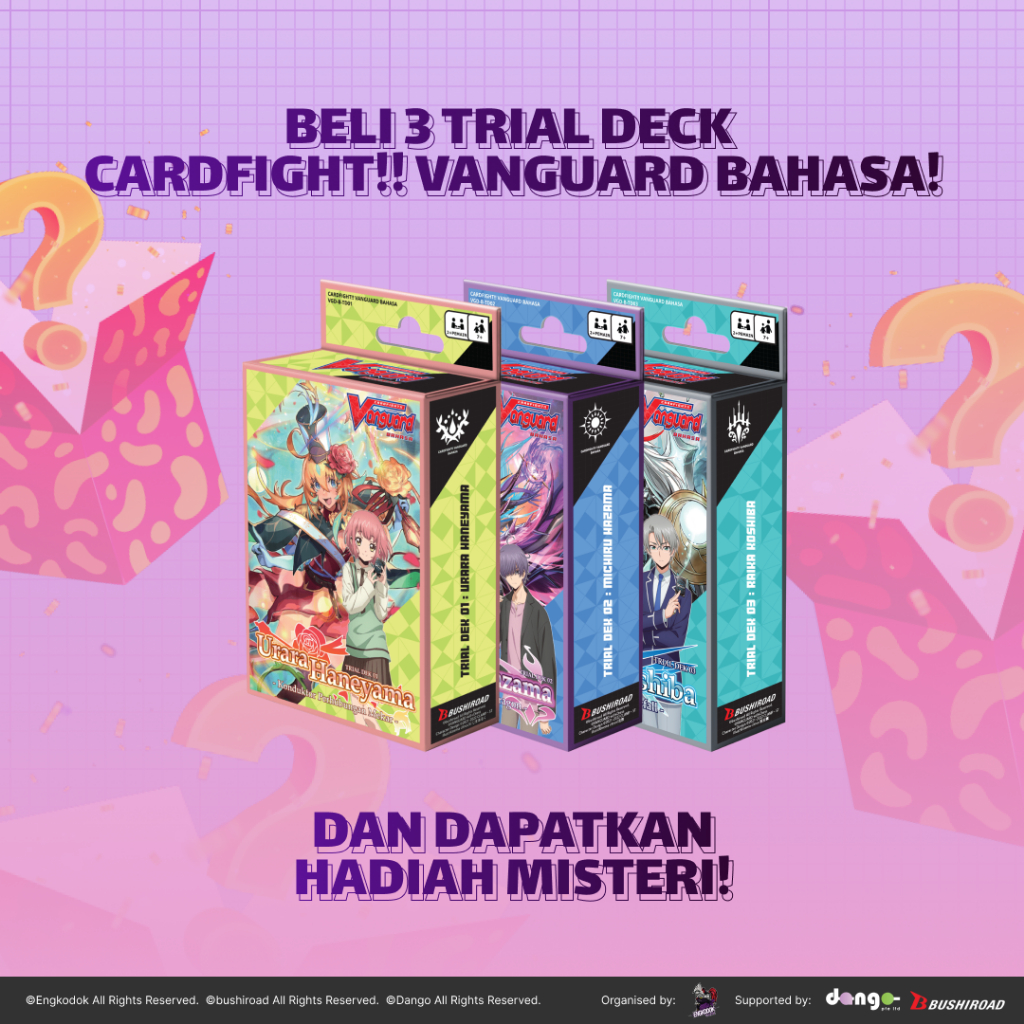 Jual VGD-B-TD01 CARDFIGHT!! VANGUARD Bahasa Trial Dek 01: Urara ...