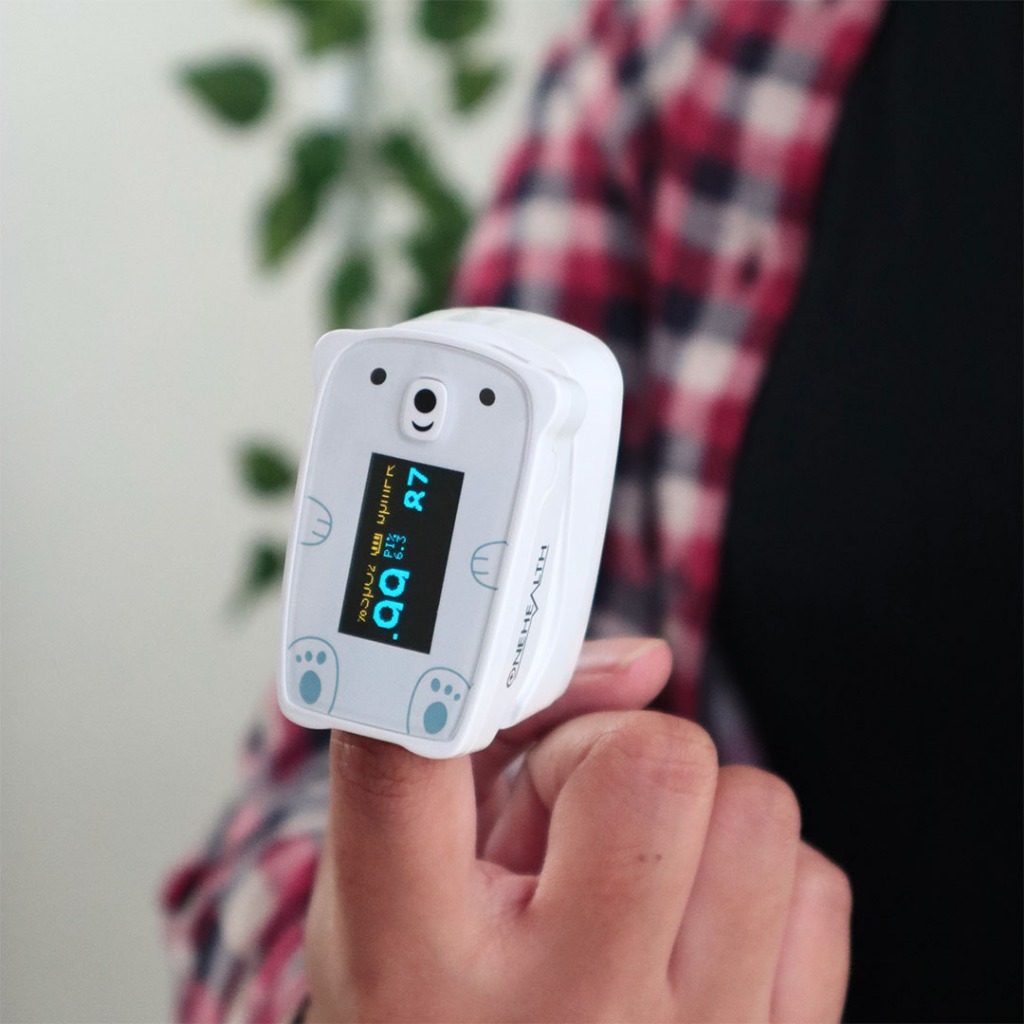 Jual Pulse Oximeter Anak OneHealth OH-500H OLED Screen - Alat Ukur ...