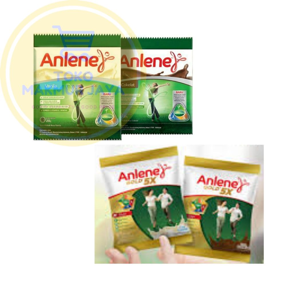 Jual ANLENE SUSU BUBUK RENTENG | 10 PCS | Shopee Indonesia