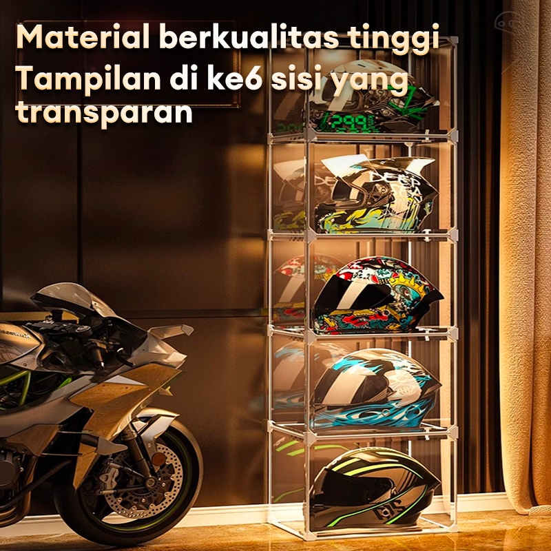 Jual Jaminan Kualitas HOHome RAK HELM /LEMARI HELM PAJANGAN rak/Tempat ...