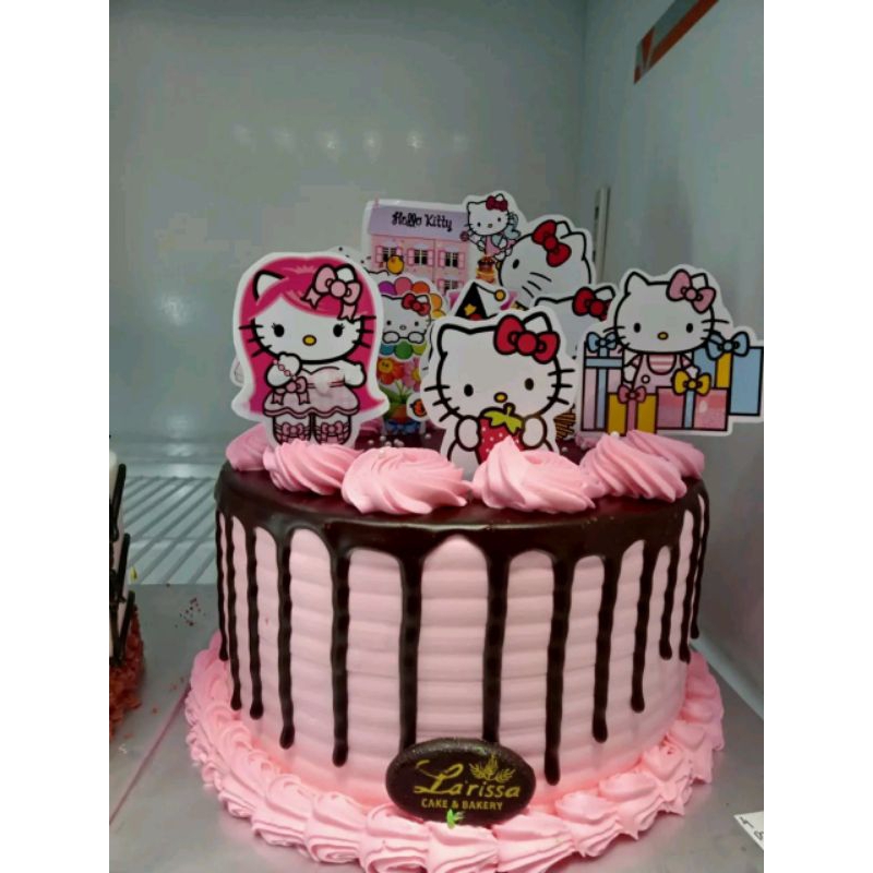 Jual Kue tart hello kitty - kue ulang tahun karakter hello kitty - cake