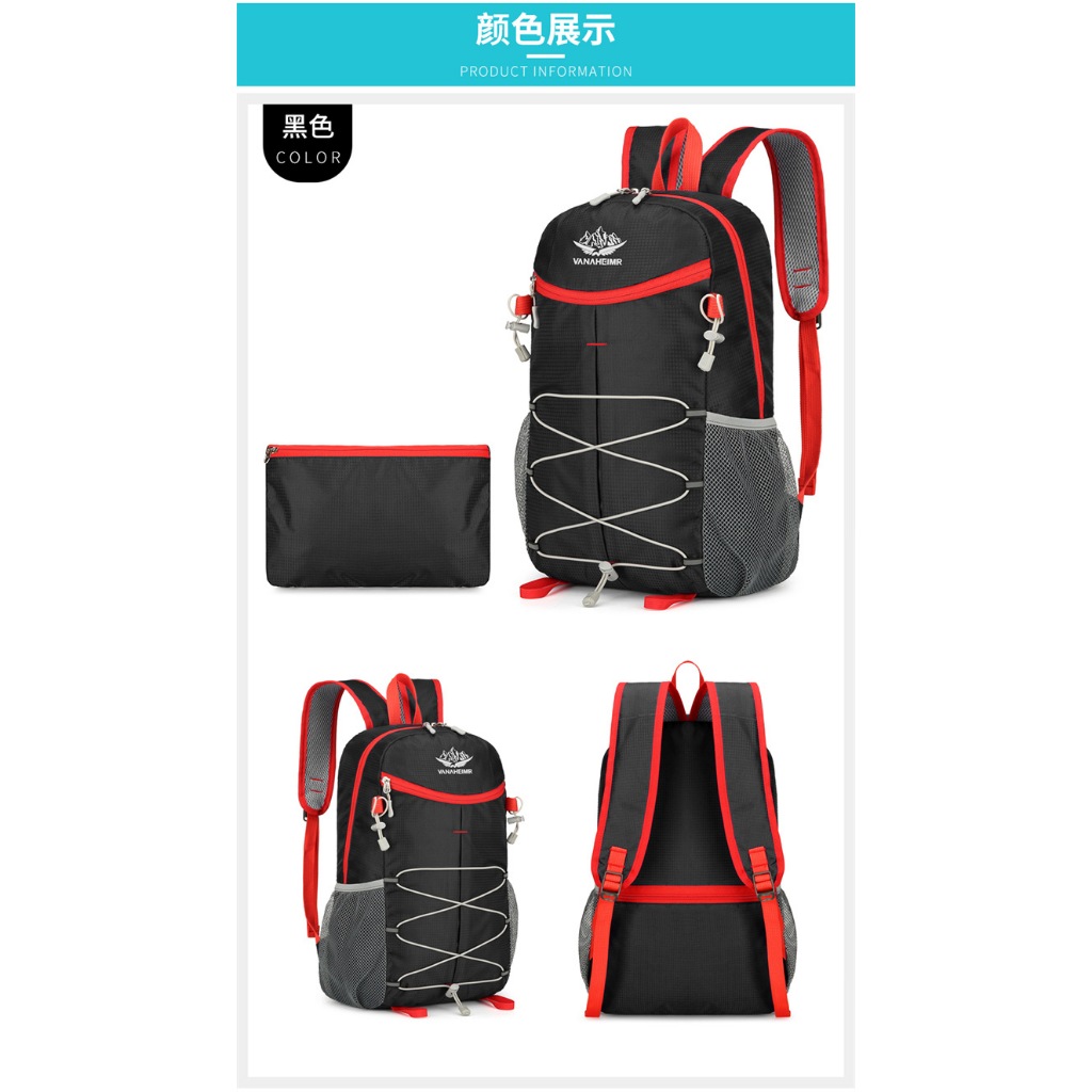 Jual Tas Ransel dan Bahu untuk Perjalanan Luar Ruangan, Tahan Air