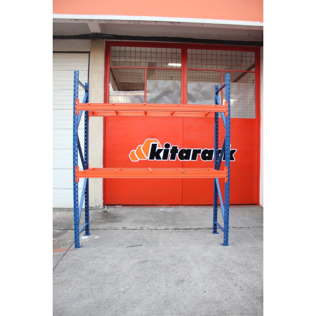Jual Pallet Rack Heavy Duty KITARACK Rak Palet Besi 2 Layer Kapasitas 1 ...