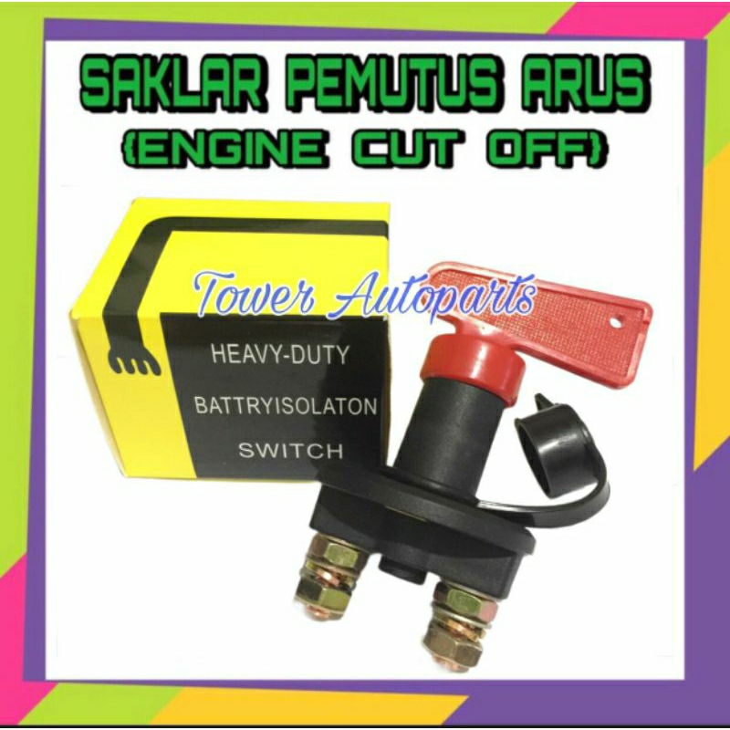 Jual Engine Cut Off Switch / Saklar Pemutus Arus Aki Battery Mobil ...