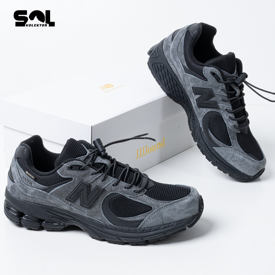 Jual New Balance 2002R Gore Tex JJJJound Charcoal Sepatu Sneakers Waterproof Shopee Indonesia