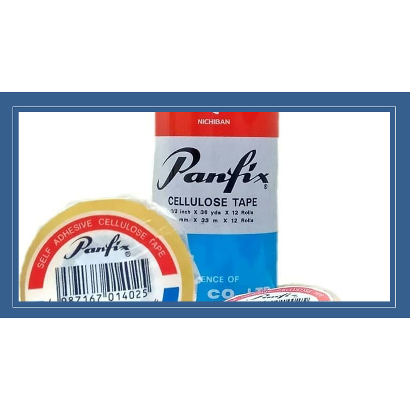 Jual Selotip / Isolasi / Cellotape merk Panfix ukuran 1 inch x 72 yards ...