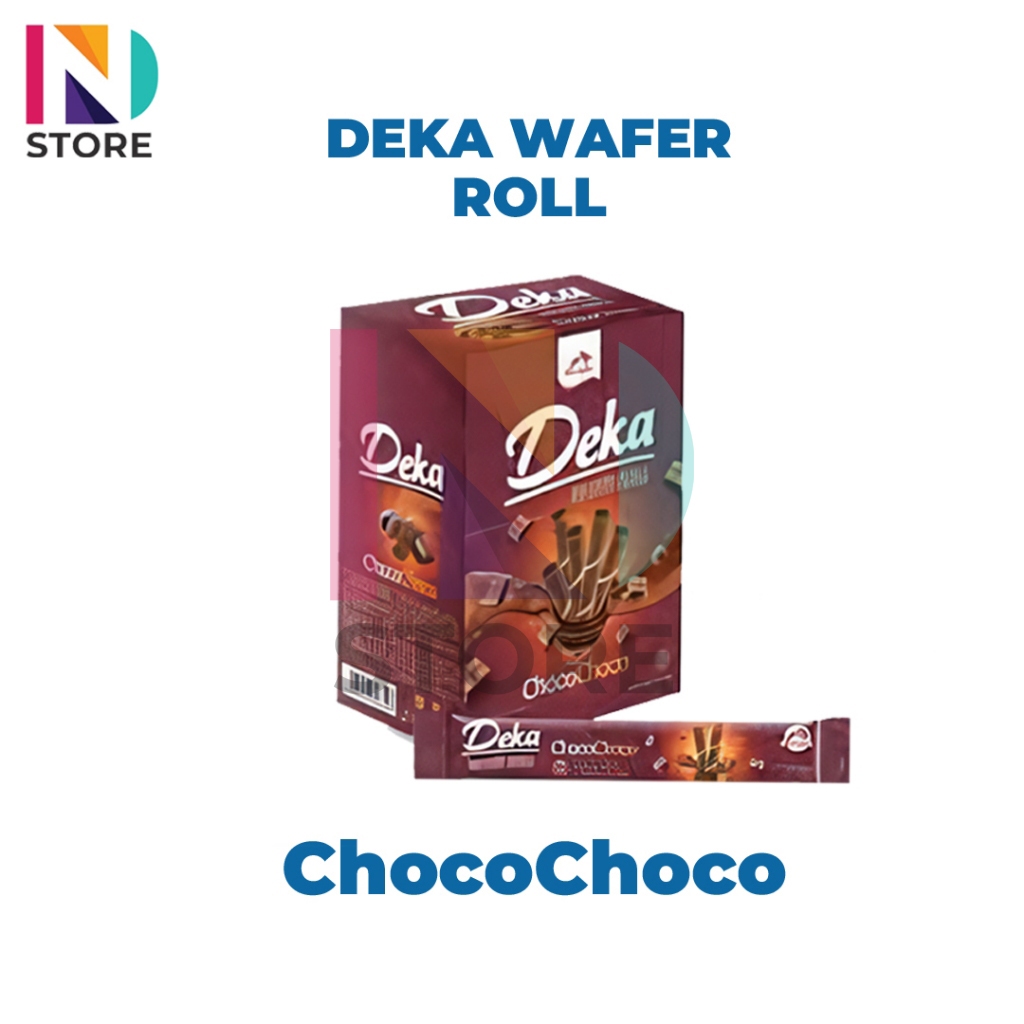 Jual Deka Wafer Roll Choconut/Chocochoco 1 Box Isi 24 Pcs | Shopee ...