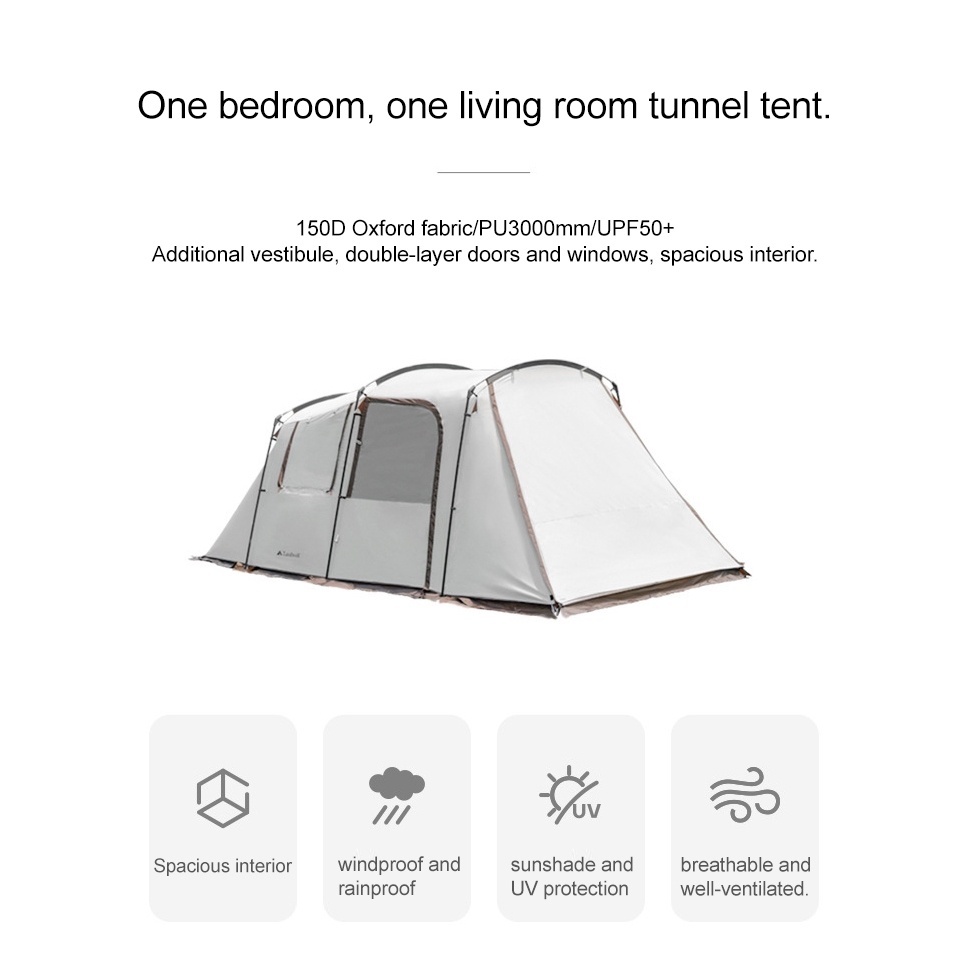 Jual Outdoor Master BERGARANSI 1 TAHUN Tenda Camping LANDWOLF ECLIPTA