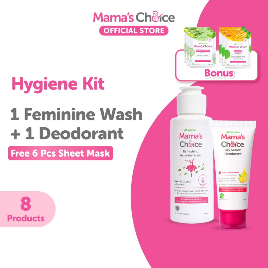 Jual HADIAH GRATIS Sabun Kewanitaan dan Deodorant Mama's Choice