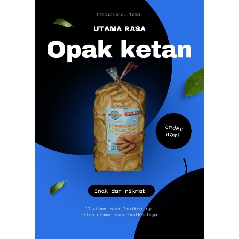 Jual opak ketan open utama rasa tasikmalaya 2kg | Shopee Indonesia