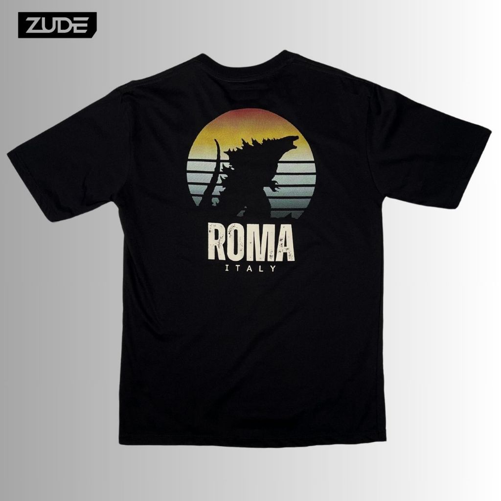 Jual Kaos Tshirt ZUDE Roma Godzilla | Shopee Indonesia