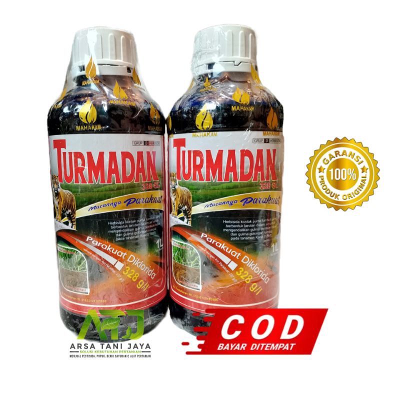 Jual Herbisida Parakuat Turmadan 328sl Kemasan 1liter Shopee Indonesia