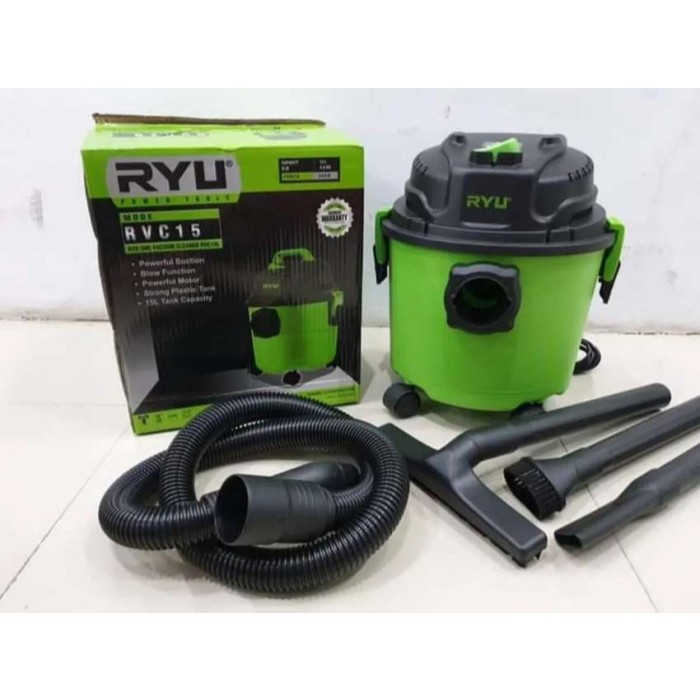 Jual RYU RVC15 Mesin Vacuum Cleaner Sedot Basah Kering Vacum Blower Wet ...