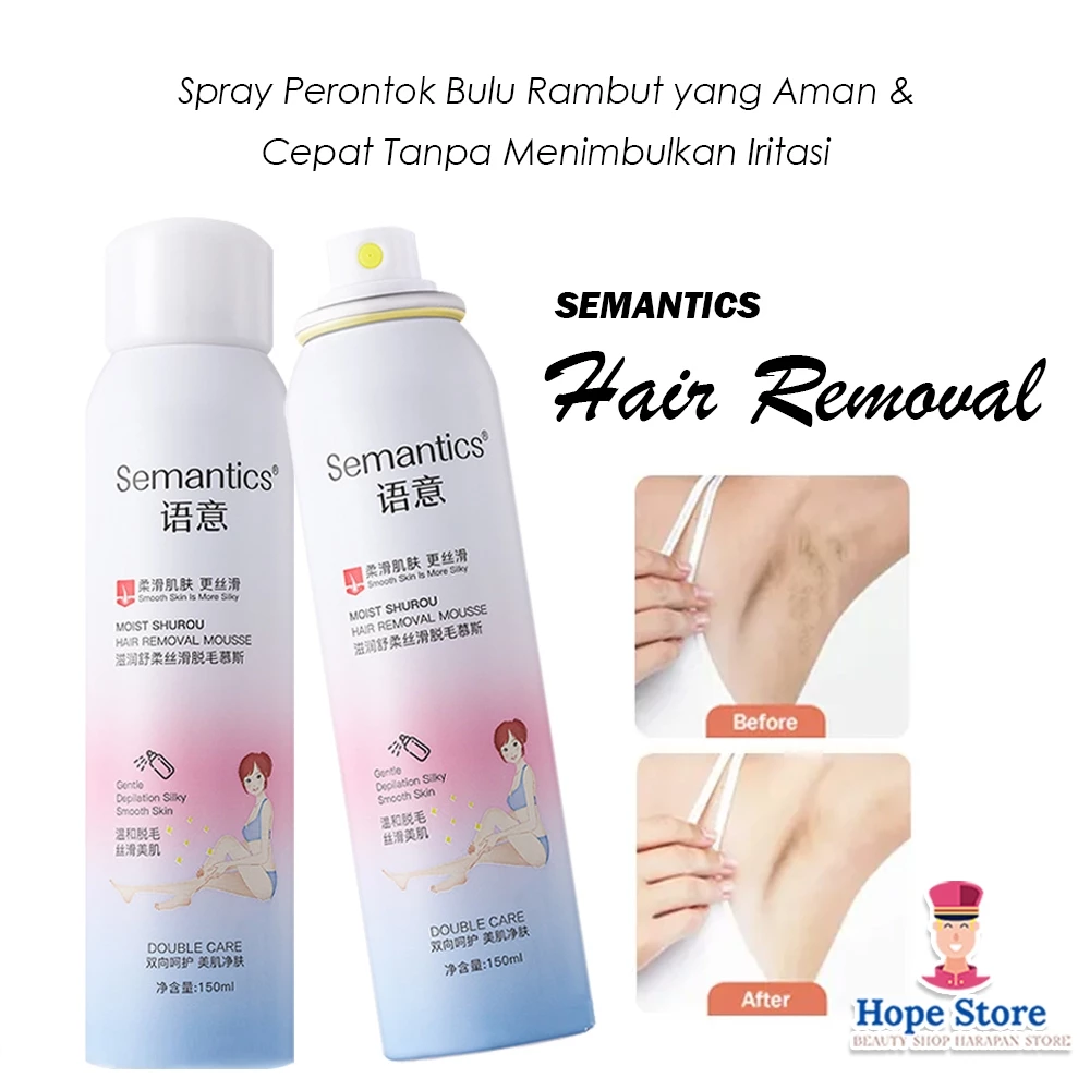 Semantic Spray Hair Removal 150ml Tanpa Sakit | AutoStock
