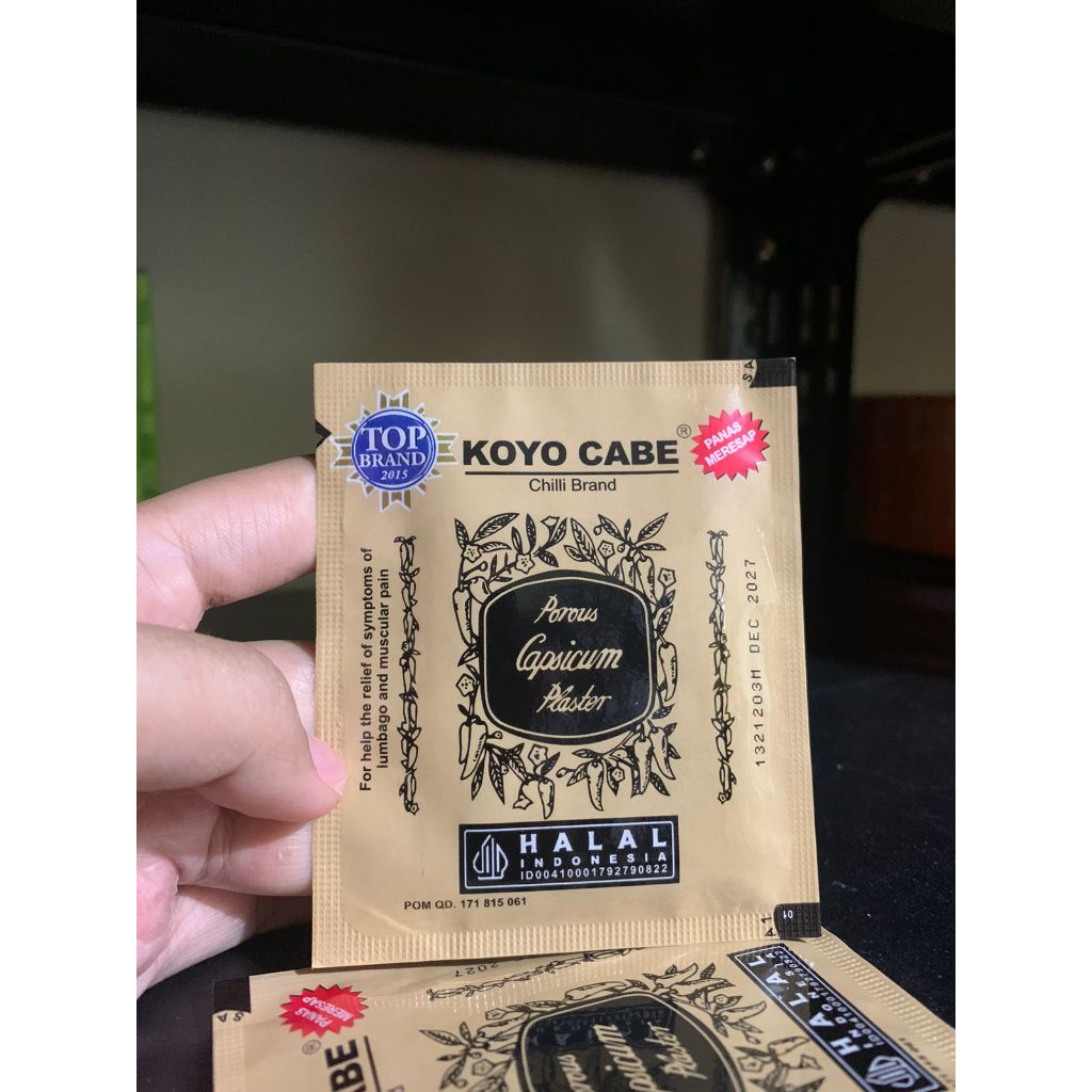 Jual MUMTAAZZTORE INDOSAR Koyo Cabe Chili Brand Porous Capsicum Plaster ...