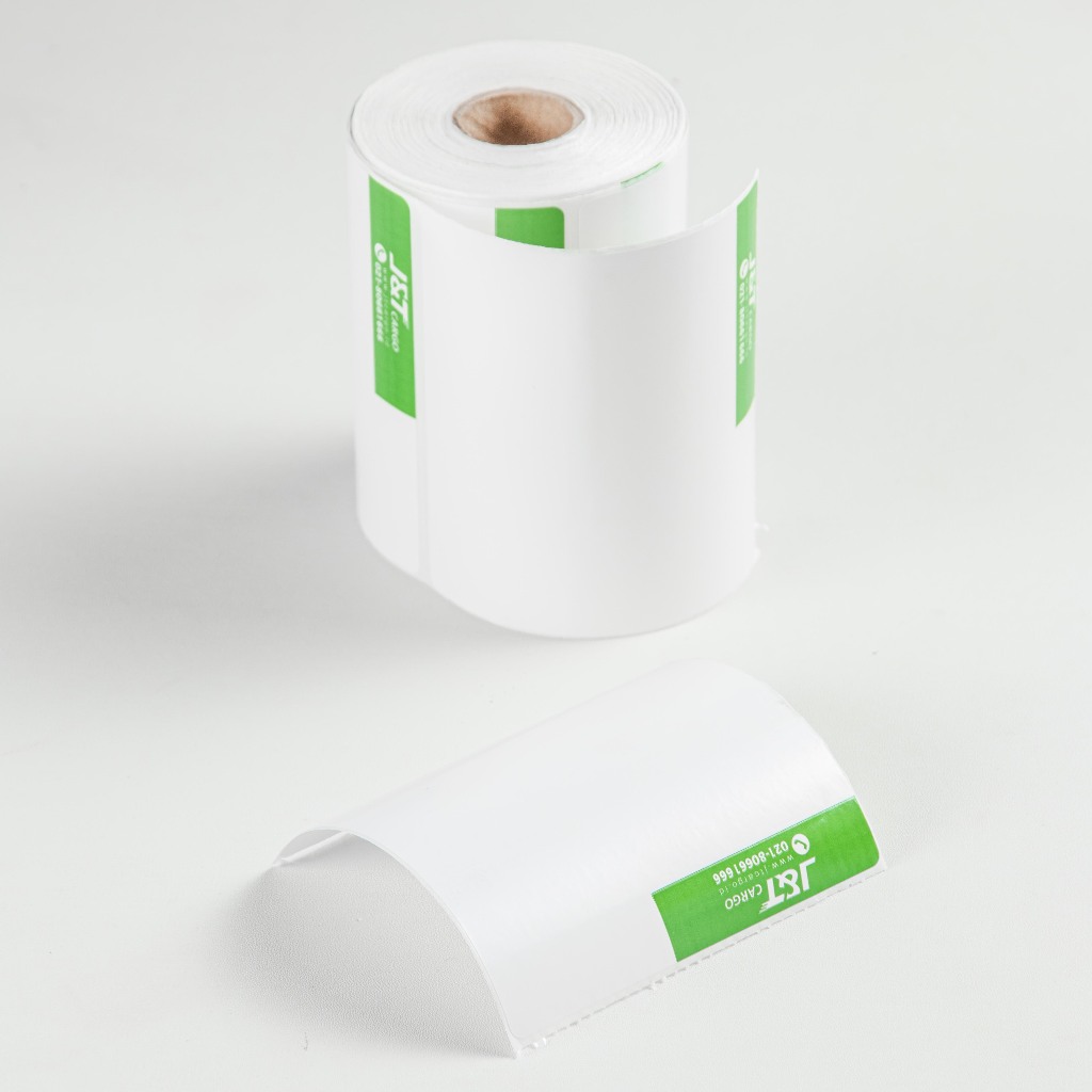 Jual Kertas Thermal Label J&T Cargo 1 Roll isi 300pcs 100x100mm JNT ...