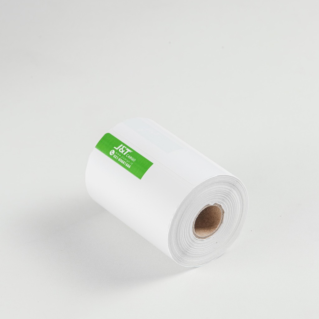 Jual Kertas Thermal Label J&T Cargo 1 Roll isi 300pcs 100x100mm JNT ...