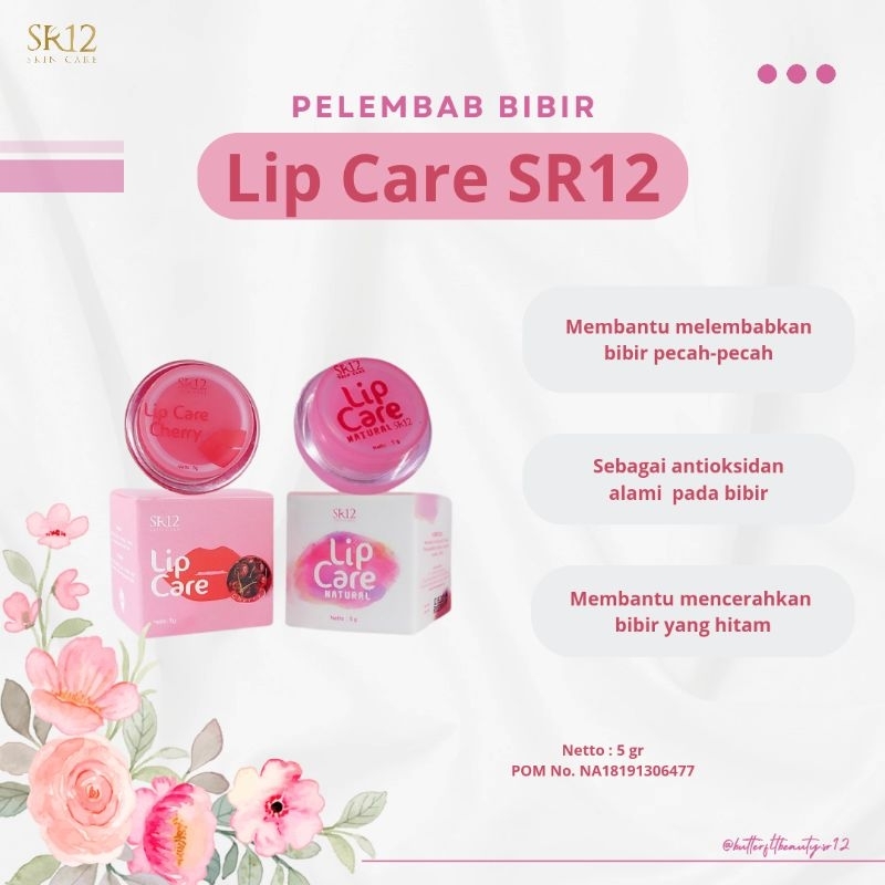 Jual Lip Care SR12 Lip Balm Pelembab & Pencerah Bibir Lip Serum