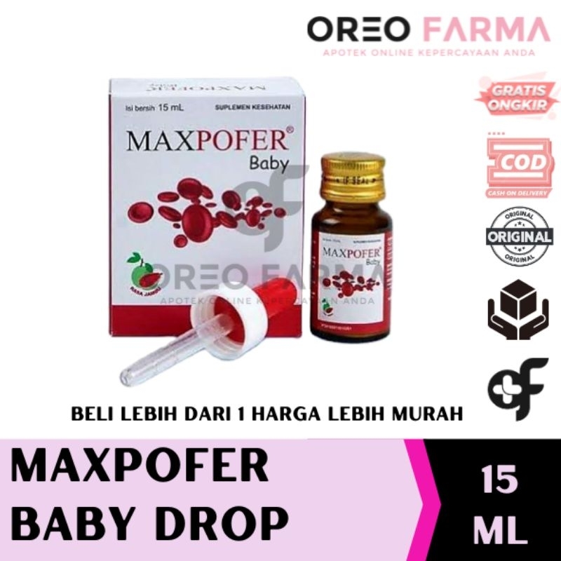 Jual Maxpofer Baby Drop 15 mL | Maxpofer Baby | Maxprofer | Zat Besi ...