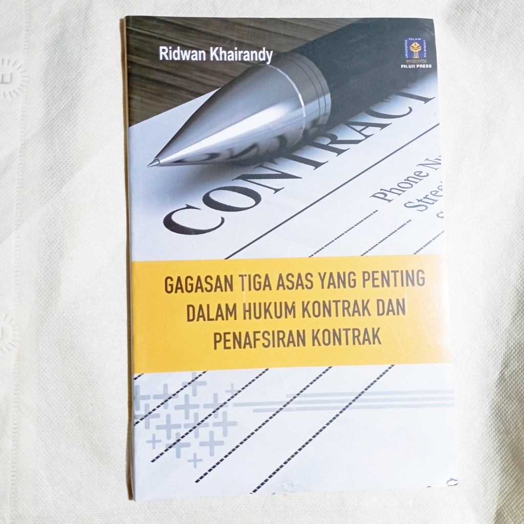 Jual Gagasan Tiga Asas Yang Penting Dalam Hukum Kontrak Dan Penafsiran Kontrak Shopee Indonesia 2427