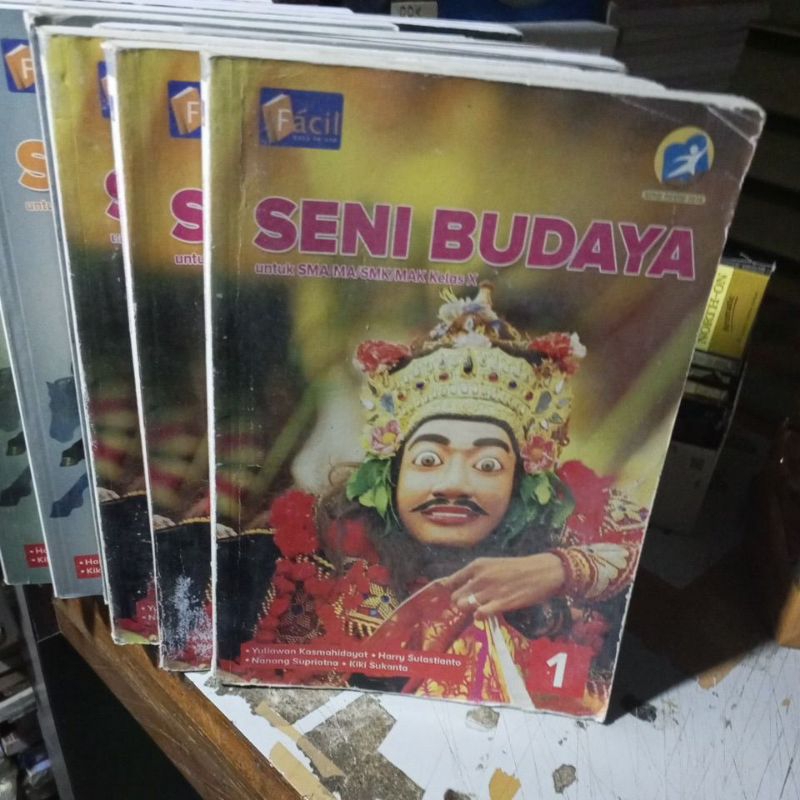 Jual BUKU SENI BUDAYA UNTUK SMA KELAS X/10/1 REVISI K13 PENERBIT FACIL ...