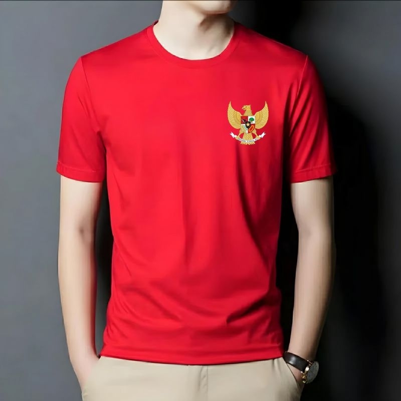 Baju Kaos Pria Dewasa / Baju 17 Agustus / Kaos 17 Agustus / Pakaian Pria Dewasa /  Baju Laki Dewasa / Baju Garuda