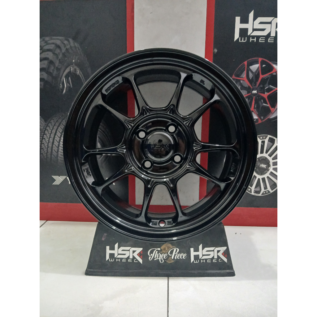 Jual Velg Racing Mobil Rata Bodi Warna Hitam Glossy R15 Gratis Ongkir ...