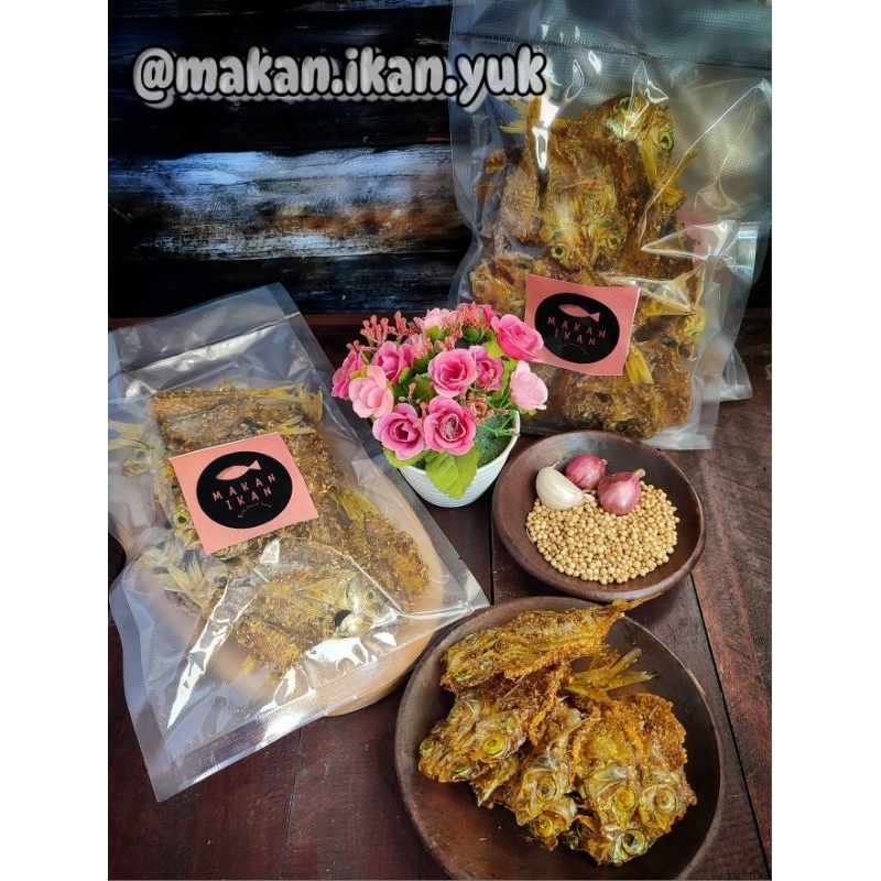 Jual Ikan Kapas Kering Bumbu (tidak asin) | Shopee Indonesia