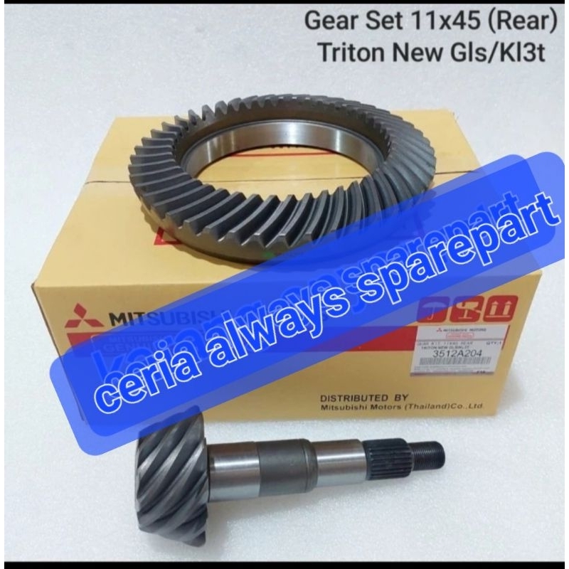 Jual gearset gear set gigi gardan belakang 11x45 triton 2.5 2500cc all ...