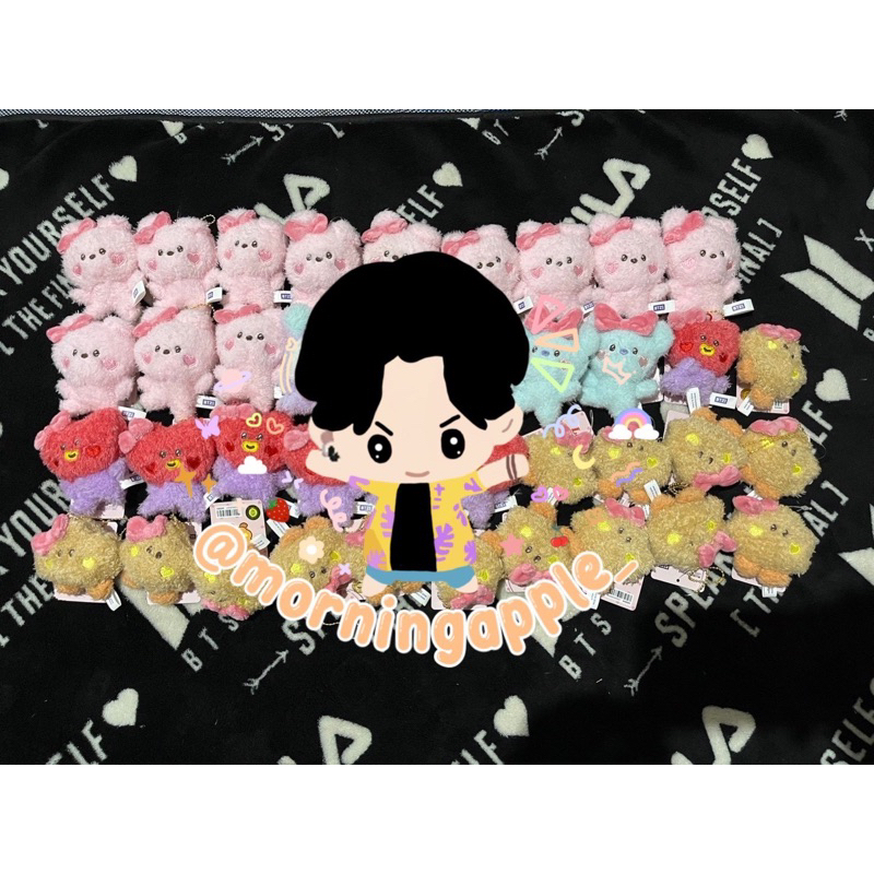Jual [Baca Deskripsi - Ready Stock] Official BT21 Minini Plush Keyring ...