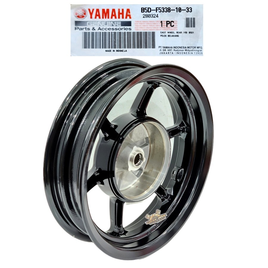 Jual Cast Wheel Rear Pelek Velg Vleg Racing Belakang Yamaha Freego ...