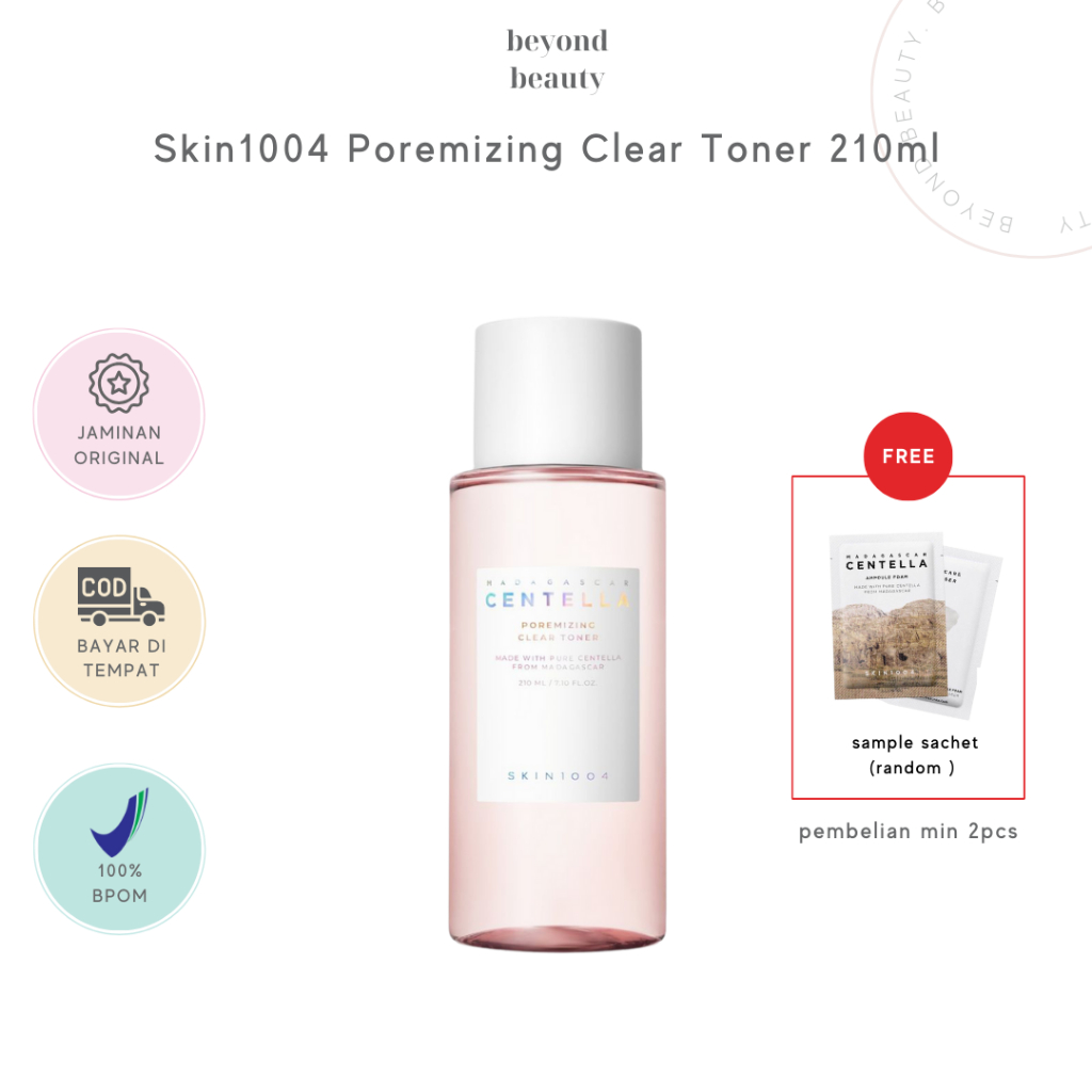 Jual [BPOM] SKIN1004 Madagascar Centella Poremizing Clear Toner 210ml ...